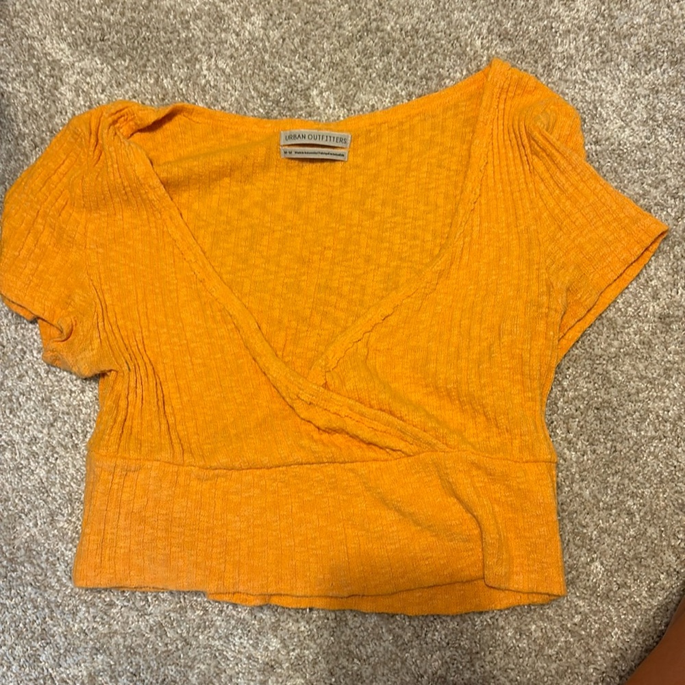 Orange urban outfitters crop top. So cute on. Size medium.